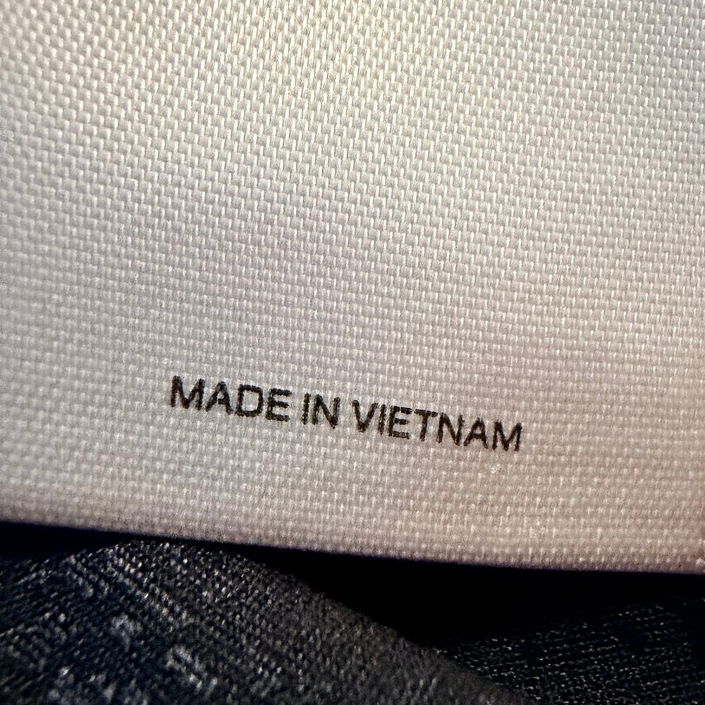 Express Satin Jacquard Wrap Blouse – Deep Navy (Almost Black) Size S - Picture 8 of 10